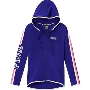 **SOLD** Pink Victoria’s Secret slouchy full zip